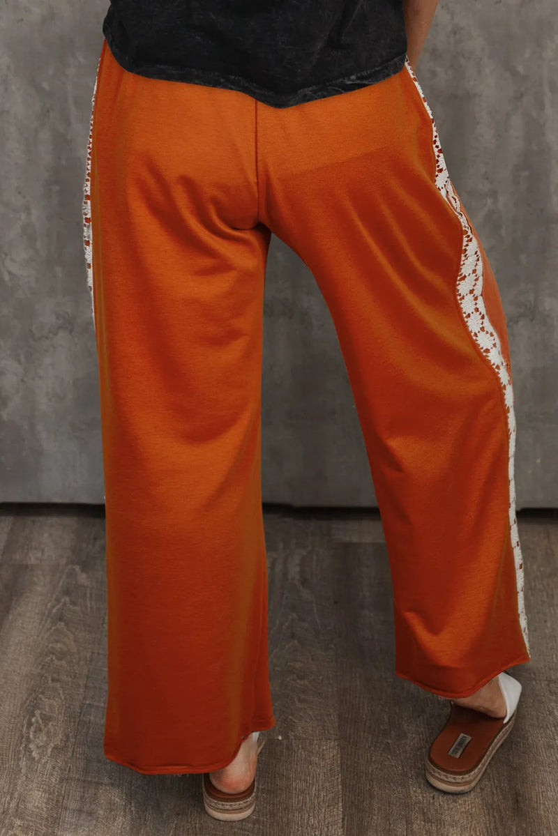 Plus Size Wide Leg Pants