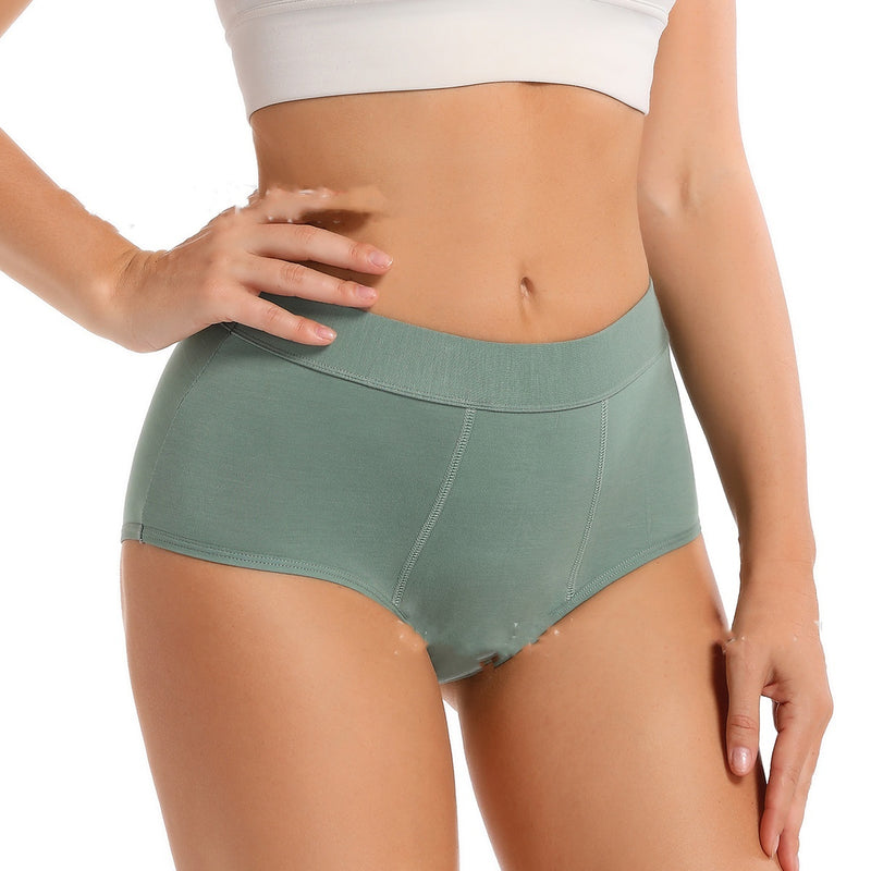 Briefs High Waist Breathable Menstrual Menstrual Period Panties