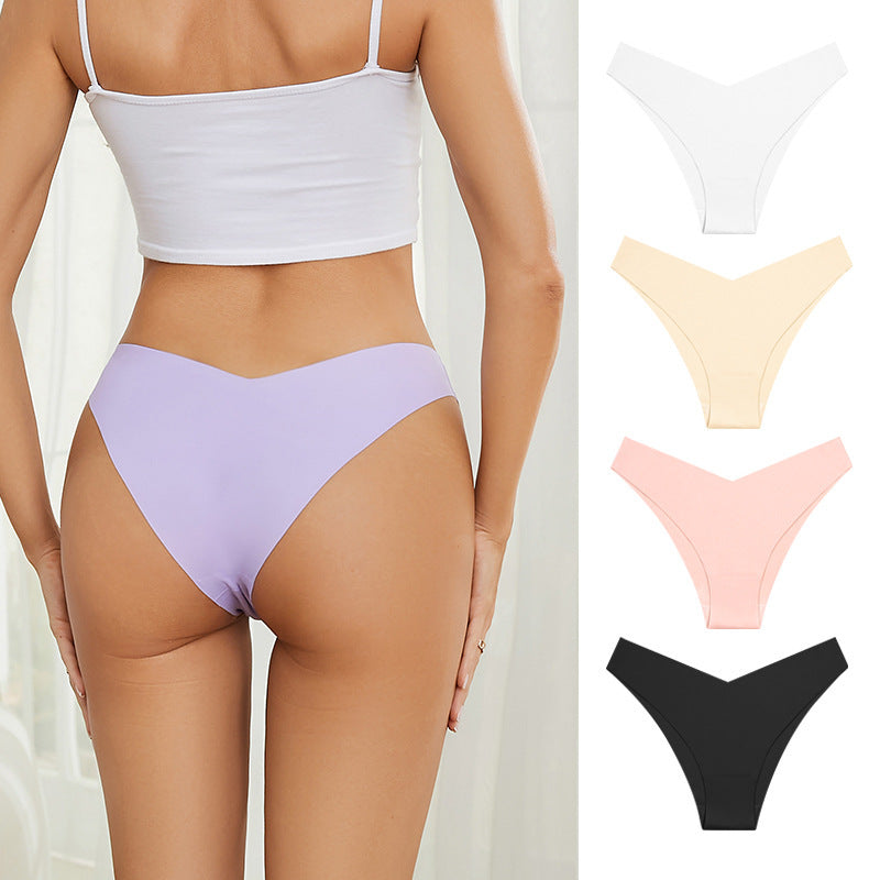 Women's Seamless Pure Cotton Crotch Breathable Underwear