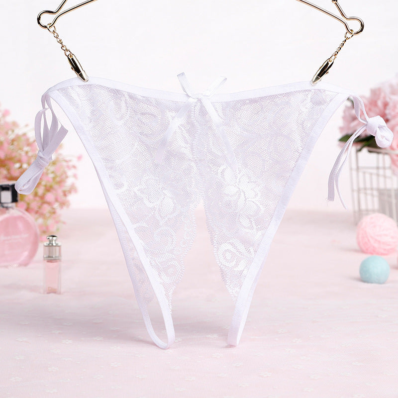 Women's Solid Color Breathable Lace Underwear