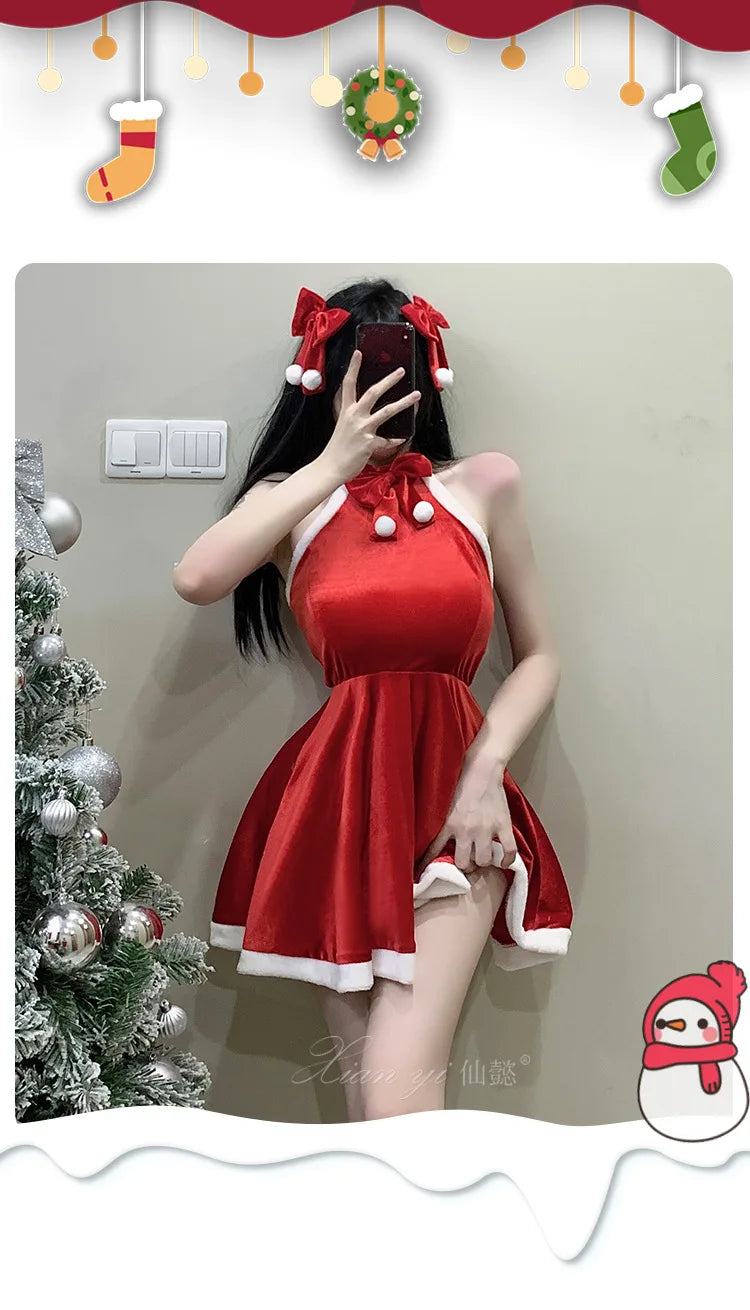 Xmas Sexy Lady Santa Claus