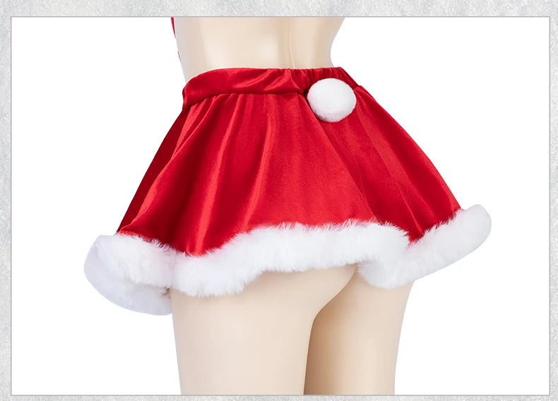 Red Plush Santa Lingerie