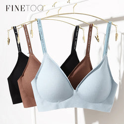 Wireless Bra Deep V Padded Bralette S-XL