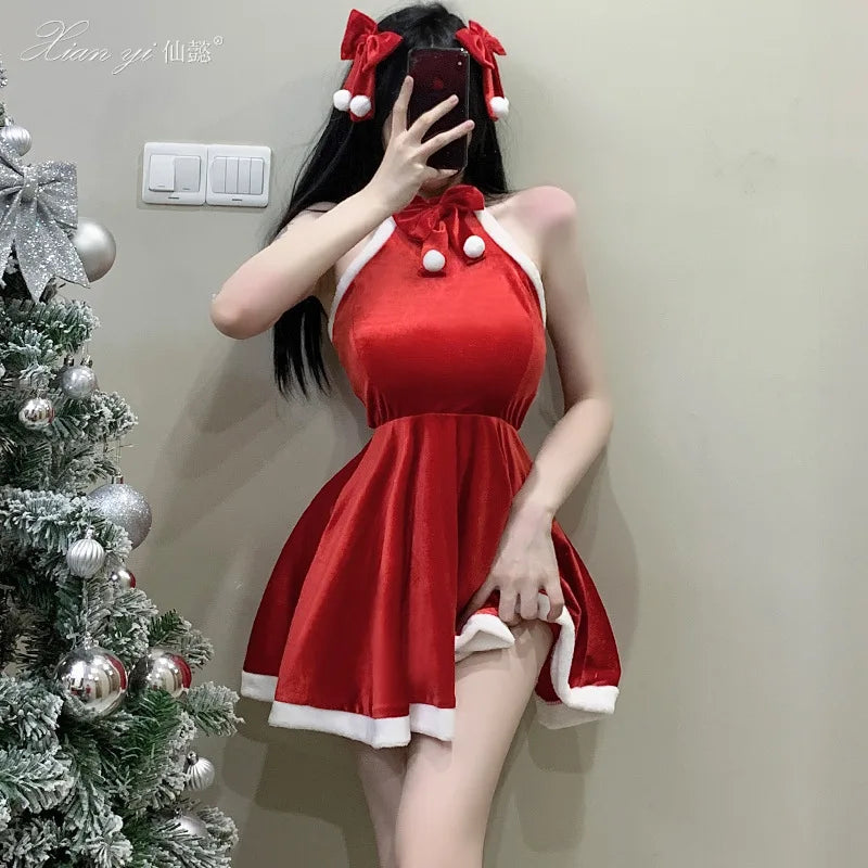 Xmas Sexy Lady Santa Claus