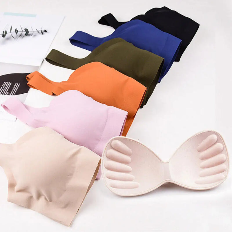 Seamless Bra Removable Chest Pad