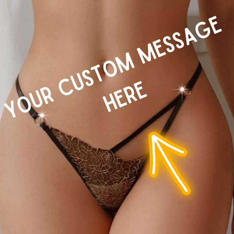 Sexy Custom Thong