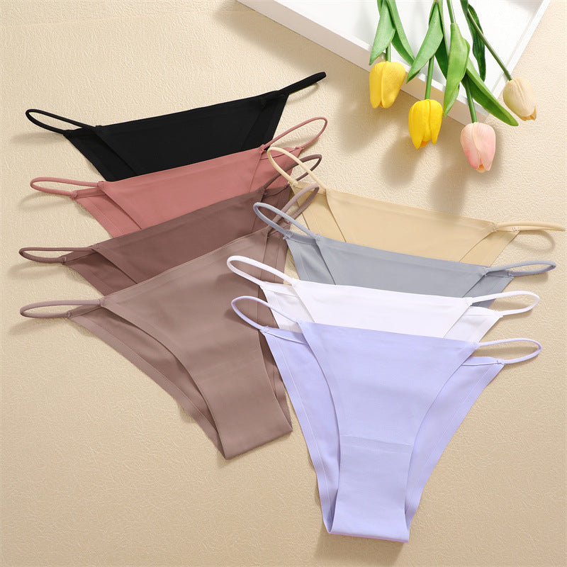 Underwear Ladies Low Waist Briefs European Size