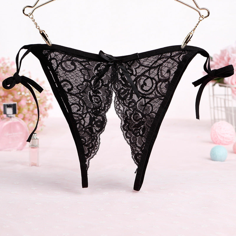 Women's Solid Color Breathable Lace Underwear