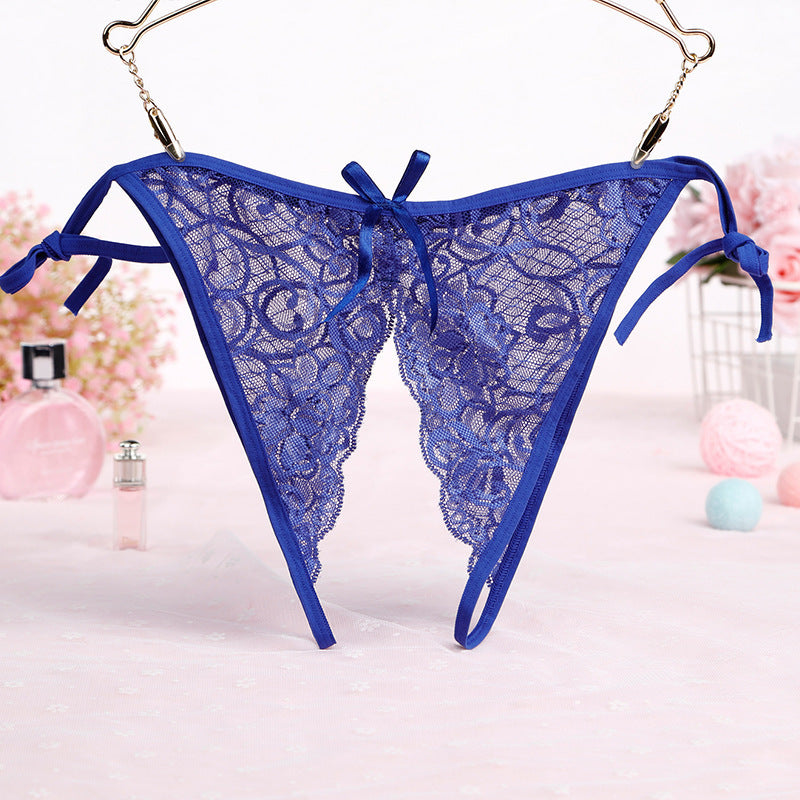 Women's Solid Color Breathable Lace Underwear