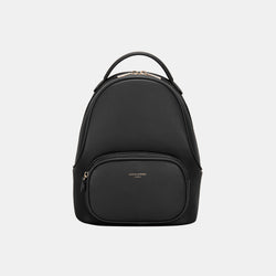 David Jones PU Leather Handle Backpack