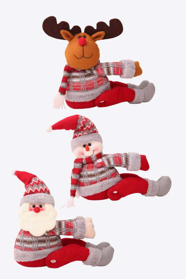 3-Pack Christmas Santa Curtain Tieback